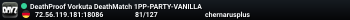 DeathProof Vorkuta DeathMatch 1PP-PARTY-VANILLA