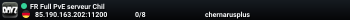 FR Full PvE serveur Chil