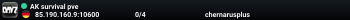 AK survival pve