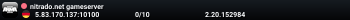 nitrado.net gameserver