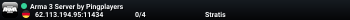 Arma 3 Server by Pingplayers