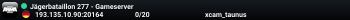 Jägerbataillon 277 - Gameserver