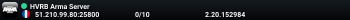 HVRB Arma Server