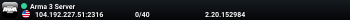 Arma 3 Server