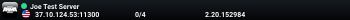 Joe Test Server