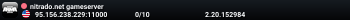 nitrado.net gameserver