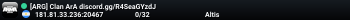 [ARG] Clan ArA discord.gg/R4SeaGYzdJ