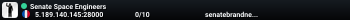 Senate Space Engineers