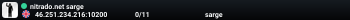 nitrado.net sarge