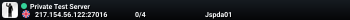 Private Test Server