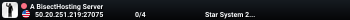 A BisectHosting Server