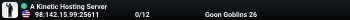 A Kinetic Hosting Server