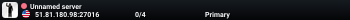 Unnamed server