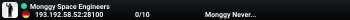 Monggy Space Engineers