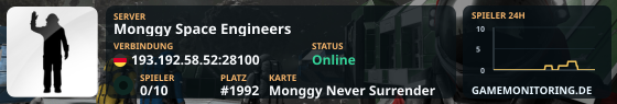 Monggy Space Engineers