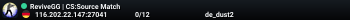 ReviveGG | CS:Source Match