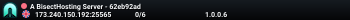 A BisectHosting Server - 62eb92ad