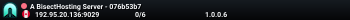 A BisectHosting Server - 076b53b7
