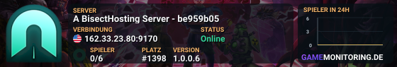 A BisectHosting Server - be959b05