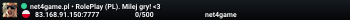 net4game.pl • RolePlay (PL). Milej gry! <3