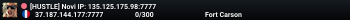 [HUSTLE] Novi IP: 135.125.175.98:7777