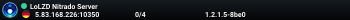 LoLZD Nitrado Server