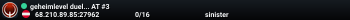 geheimlevel duel... AT #3