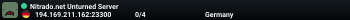 Nitrado.net Unturned Server
