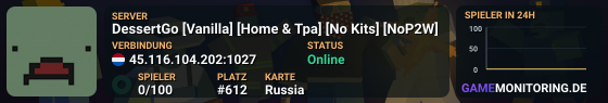 DessertGo [Vanilla] [Home & Tpa] [No Kits] [NoP2W]