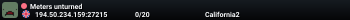 Meters unturned