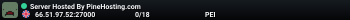 Server Hosted By PineHosting.com
