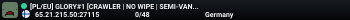 [PL/EU] GLORY#1 [CRAWLER | NO WIPE | SEMI-VANILLA]