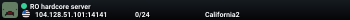 RO hardcore server