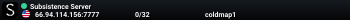 Subsistence Server