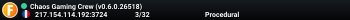 Chaos Gaming Crew (v0.6.0.26518)