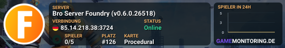 Bro Server Foundry (v0.6.0.26518)