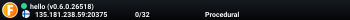 hello (v0.6.0.26518)