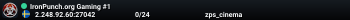 IronPunch.org Gaming #1