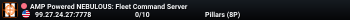 AMP Powered NEBULOUS: Fleet Command Server