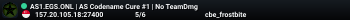 AS1.EGS.ONL | AS Codename Cure #1 | No TeamDmg