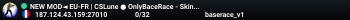 NEW MOD◄ EU-FR | CSLune ● OnlyBaceRace - Skins - Rank  ►