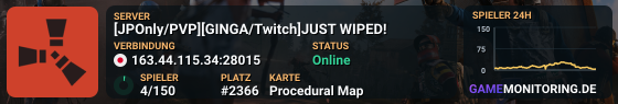 [JPOnly/PVP][GINGA/Twitch]JUST WIPED!