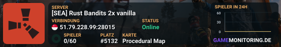 [SEA] Rust Bandits 2x vanilla