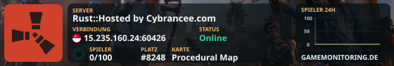Rust::Hosted by Cybrancee.com