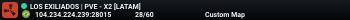 LOS EXILIADOS | PVE - X2 [LATAM]
