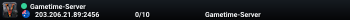 Gametime-Server