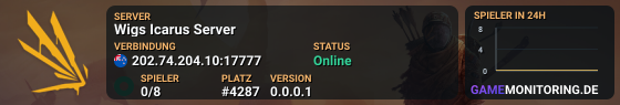 Wigs Icarus Server