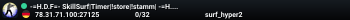 -=H.D.F=- SkillSurf|Timer|!store|!stamm| -=H.D.F.=-