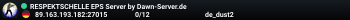 RESPEKTSCHELLE EPS Server by Dawn-Server.de