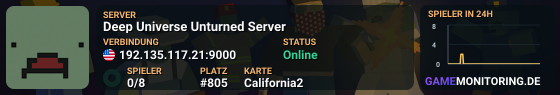 Deep Universe Unturned Server